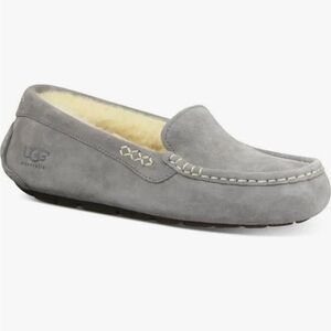 UGG Women's Gray Suede Loafers
